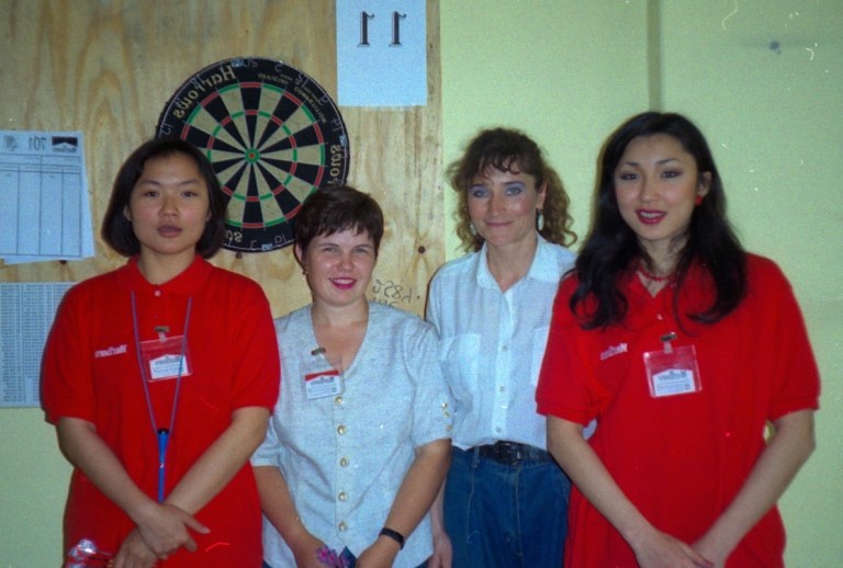 1995 May - Maira Makisheva, ___, ___ Laila Makisheva