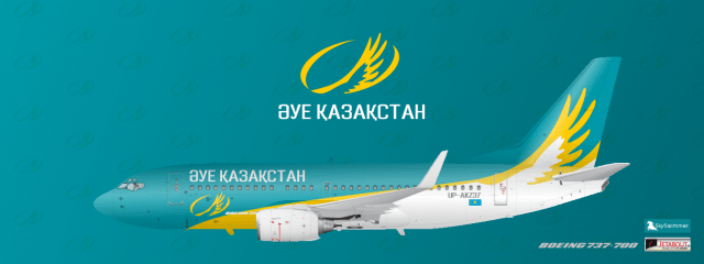 Air Kazakhstan airplane photo